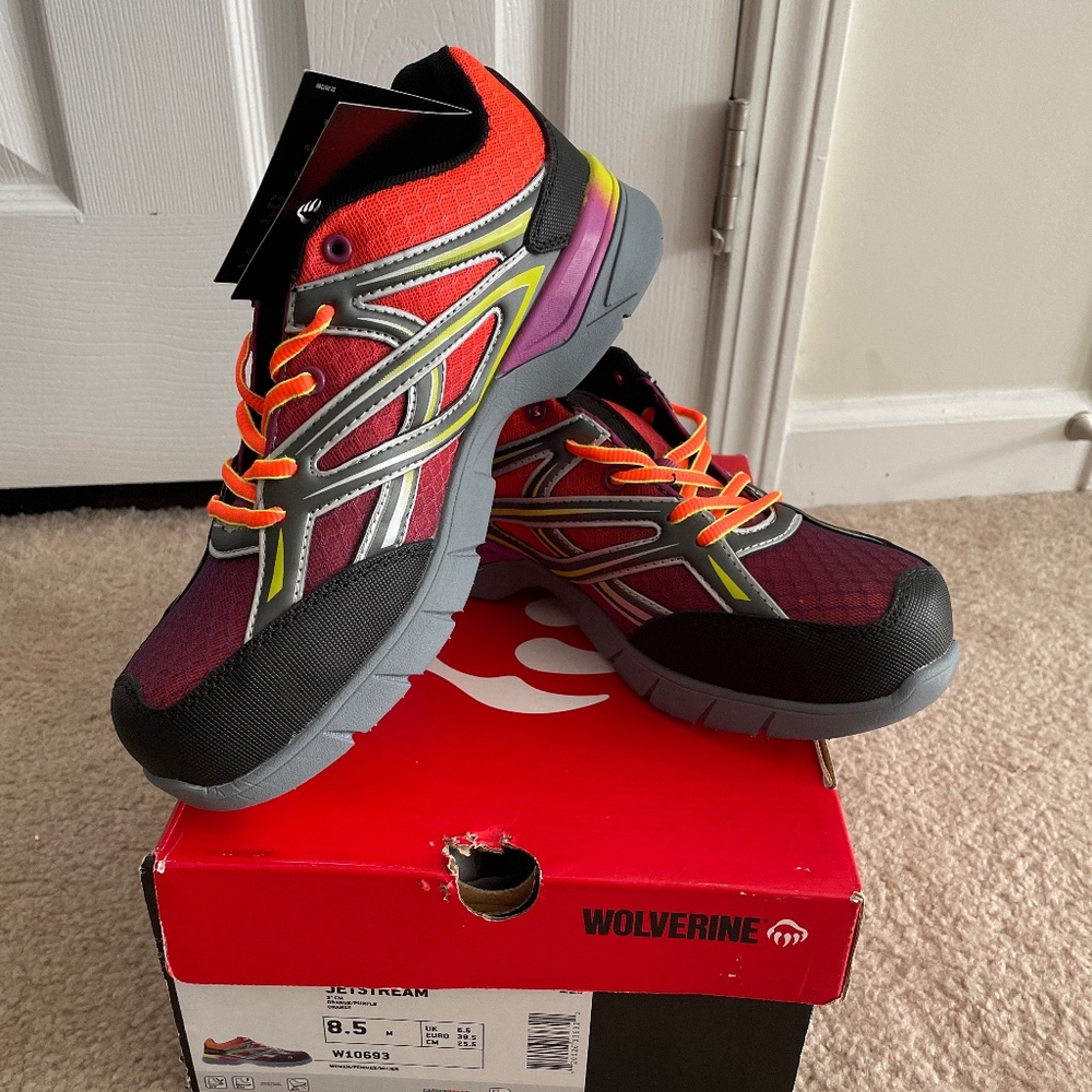 Steel Toe Wolverine Work Shoes